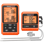 LABART TP826 Wireless Dual Meat Probe Cooking Thermometer with HI/Low Alert, IPX4 Food Grill Thermometer